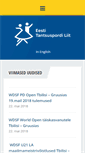 Mobile Screenshot of dancesport.ee