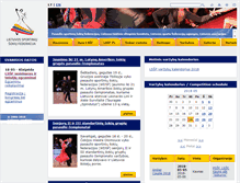 Tablet Screenshot of dancesport.lt